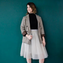 Load image into Gallery viewer, Mommy and me tutu matching tulle skirt grey | BLUISH | Toronto Canada