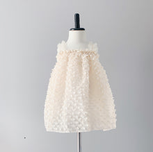 Load image into Gallery viewer, Baby Teddy Dress - French Cream