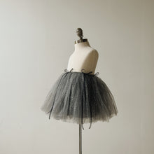 Load image into Gallery viewer, Silver tutu skirt on a mannequin against a plain background