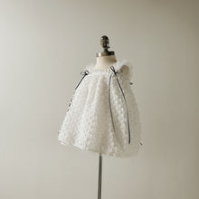 Load image into Gallery viewer, Children's white dress on a mannequin against a plain background