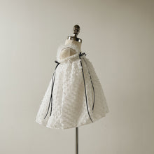 Load image into Gallery viewer, Children's white dress on a mannequin against a plain background