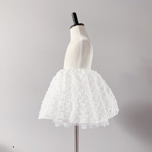 Baby Teddy Tutu - White