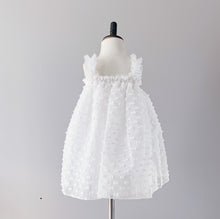 Load image into Gallery viewer, Baby Teddy Dress - White