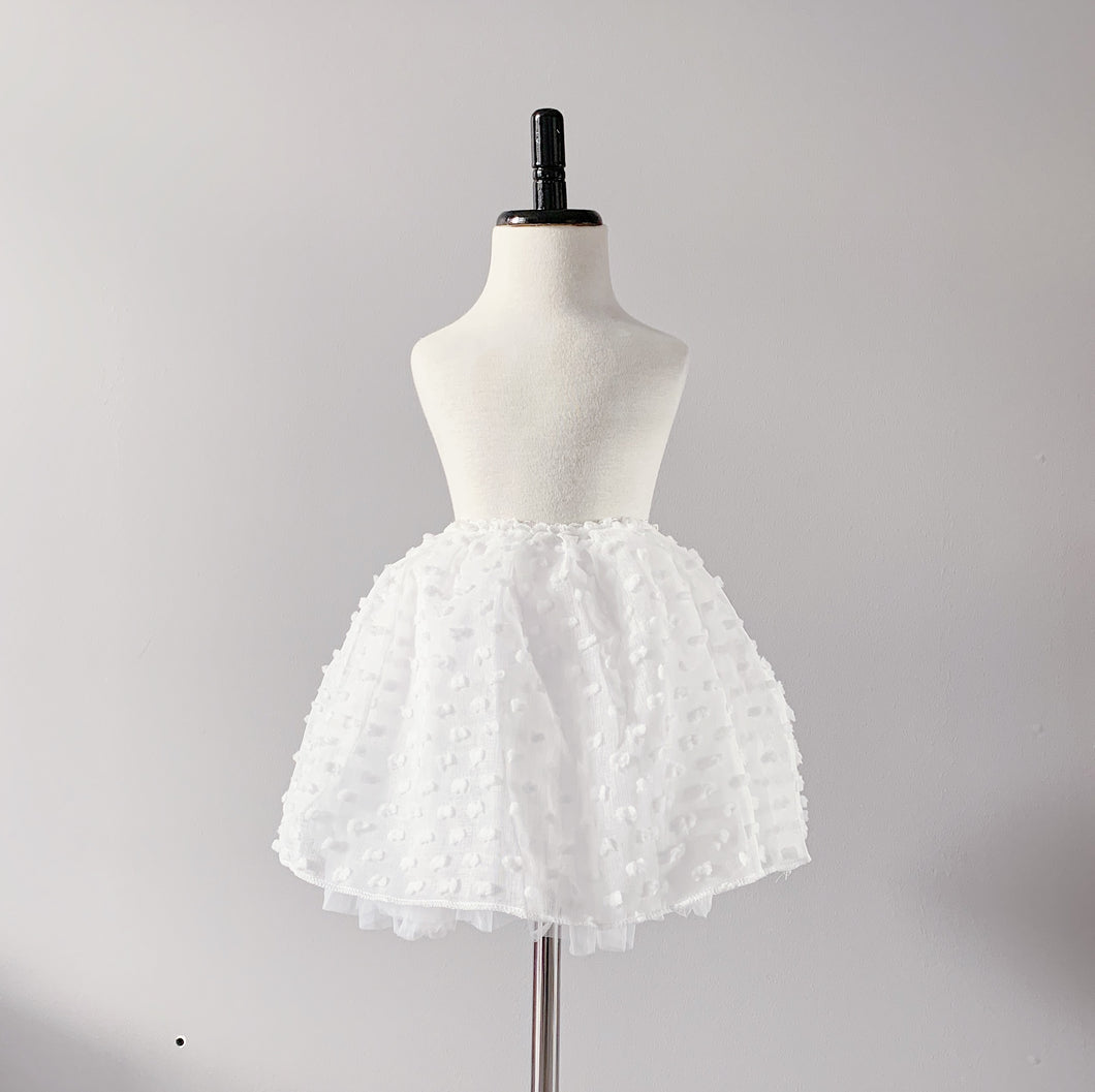 Baby Teddy Tutu - White